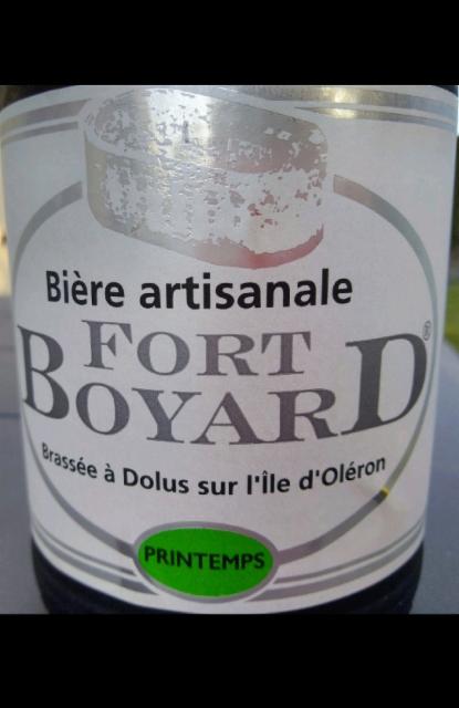 Fort Boyard Printemps 7.0%, Brasserie Artisanale Fort Boyard, France
