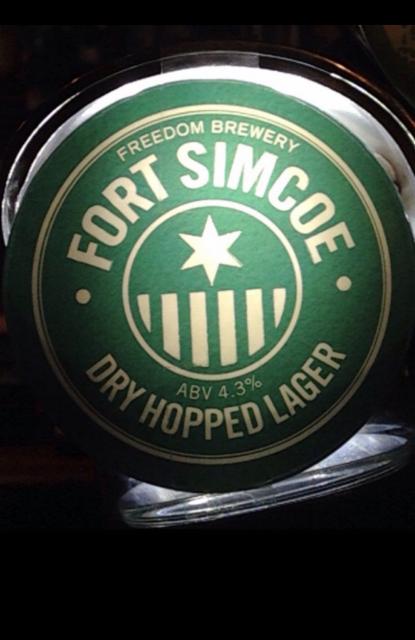 Fort Simcoe 4.3%, Freedom Brewery, England
