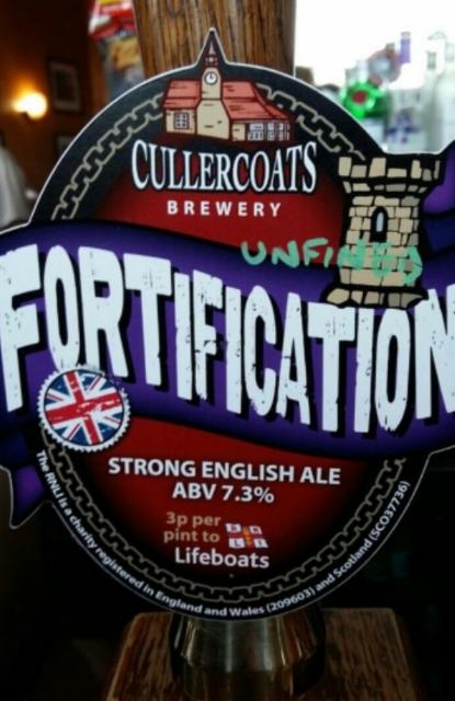 Fortification 7.3%, Cullercoats Brewery, England