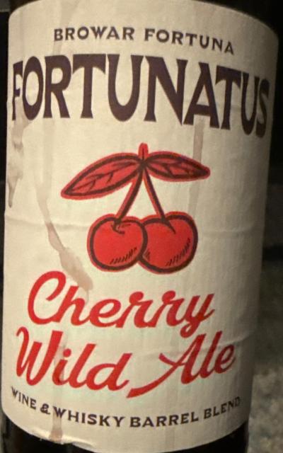 Fortunatus cherry Wild ale 4.6%, Browar Fortuna, Poland