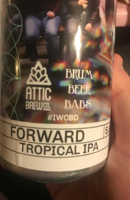 Forward ipa 5.8%, Attic Brew Co., England
