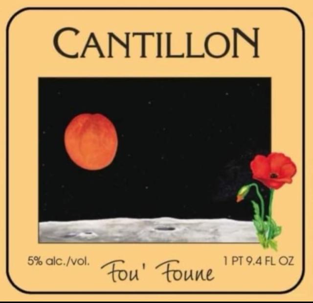 Fou' Foune (2025) 6.0%, Brasserie Cantillon, Belgium