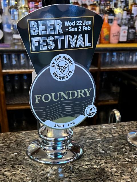 Foundry 4.2%, By The Horns Brewing Co., England