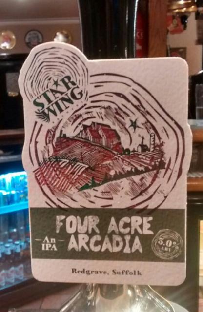 Four Acre Arcadia 5.0%, Star Wing Brewery, England