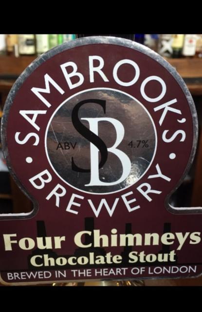 Four Chimneys 4.7%, Sambrook's Brewery, England