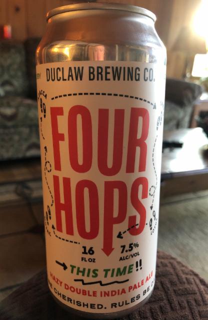 Four Hops 7.5%, DuClaw Brewing Company, United States