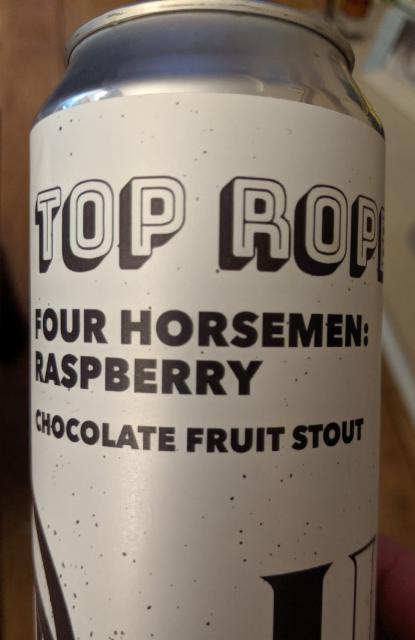 Four Horsemen: Raspberry 5.8%, Top Rope Brewing, England