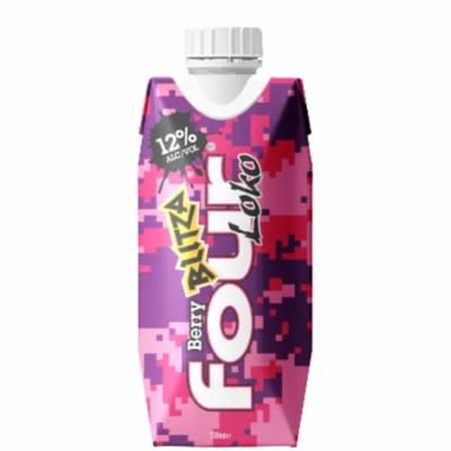 Four Loko Berry Blitz, Drink Four Brewing Company ( Phusion Projects)
