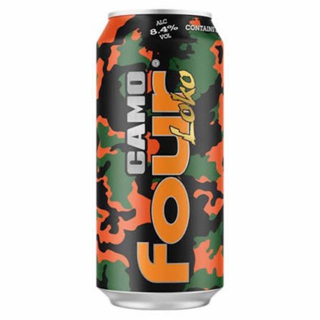 Four Loko Camo, Drink Four Brewing Company ( Phusion Projects)