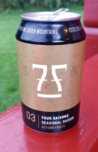 Four Saisons 03 - Pear & Plums 4.7%, 7 Fjell Bryggeri, Norway