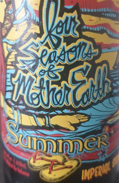 Four Seasons Of Mother Earth (Summer 2018) 10.0%, Mother Earth Brew Company, United States