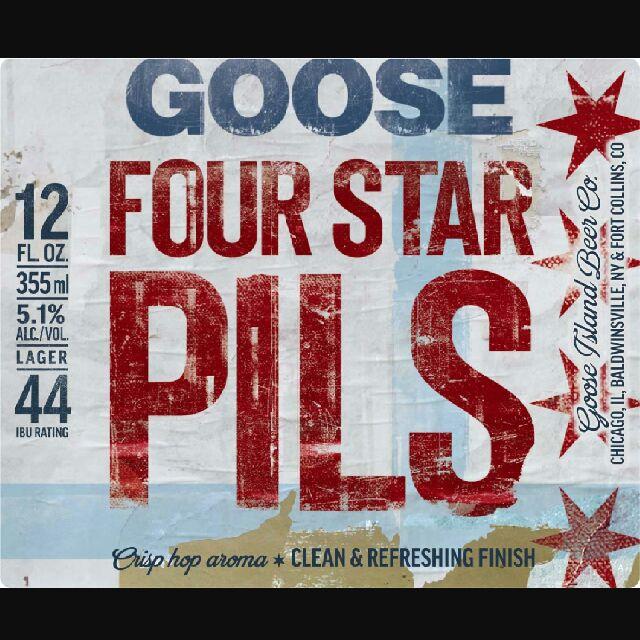 Four Star Pils 5.1%, Goose Island Beer Company (AB-InBev), United States