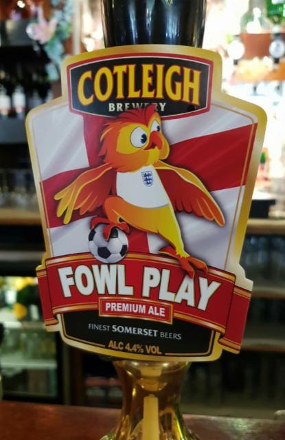 Fowl Play 4.4%, Cotleigh Brewery, England