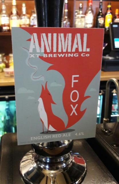 Fox 4.6%, Animal Brewing Co., England