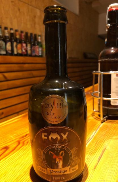 Fox Blond Prestige Ale Tripel 8.0%, Brasserie De Saint-Louis, France