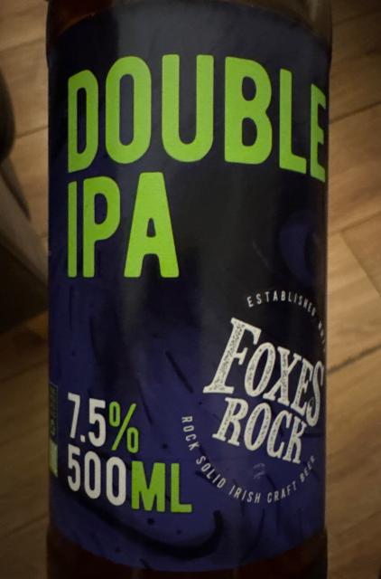 Foxes rock doble ipa, Pearse Lyons Brewery