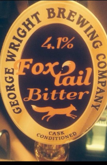 Foxtail Bitter 4.1%, George Wright Brewing Company, England