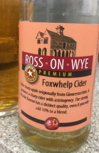 Foxwhelp Cider 6.5%, Ross On Wye Cider & Perry, England