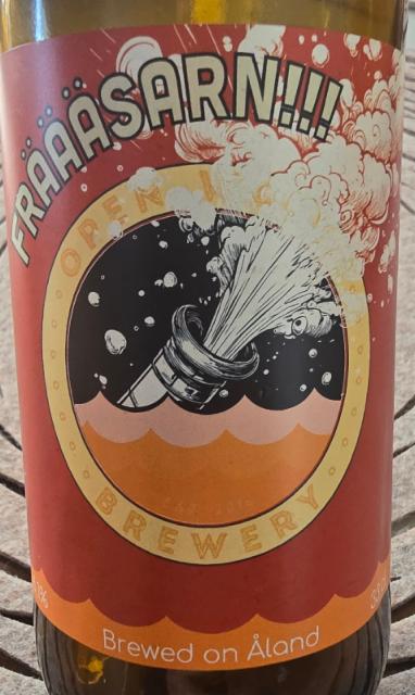 Fräääsarn!!! 6.1%, Open Water Brewery, Finland