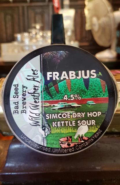 Frabjus 4.5%, Wild Weather Ales, England