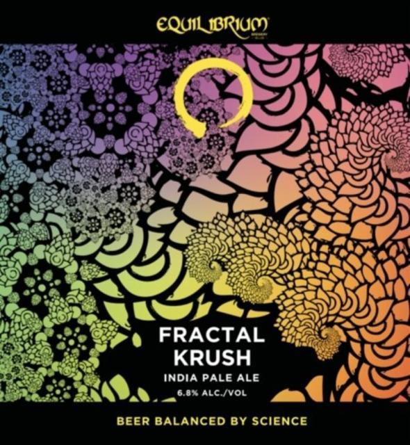Fractal Krush 6.8%, Equilibrium Brewery, United States