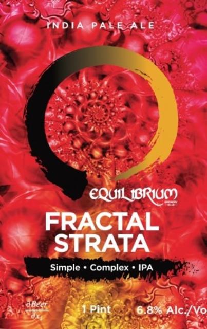 Fractal Strata 6.8%, Equilibrium Brewery, United States