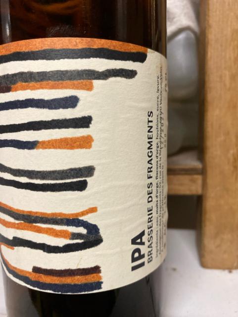 Fragments IPA 7.4%, Brasserie Des Fragments, France