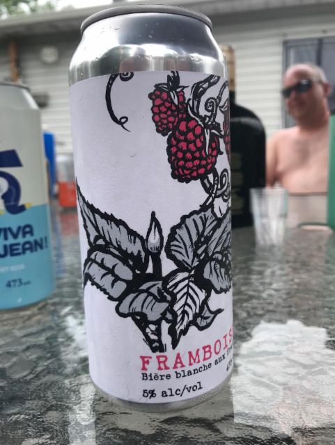 Framboise 5.0%, Microbrasserie Le Castor, Canada