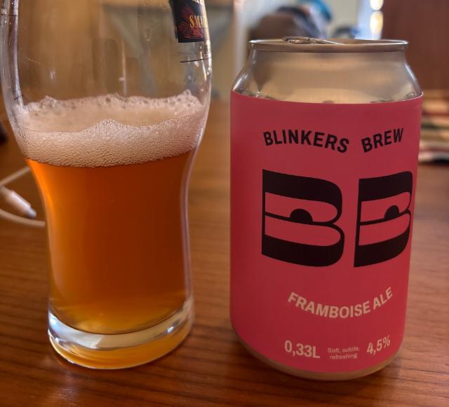 Framboise Ale, blinkers Brew