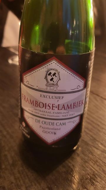 framboise lambiek, Gueuze stekerij-de oude cam