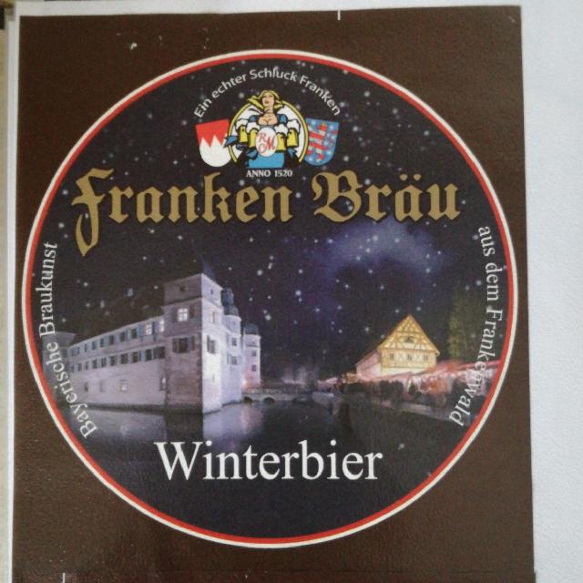 Franken Bräu Winterbier 5.4%, Franken Bräu Lorenz Bauer, Germany