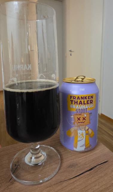 Franken Thaler Brauhaus Stout 7.5%, Privatbrauerei Eichbaum, Germany
