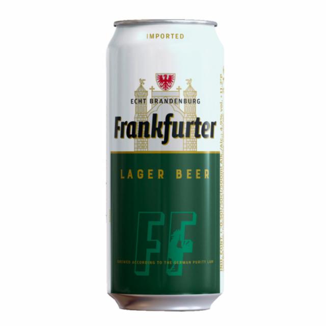 Frankfurter Lager Beer 4.9%, Frankfurter Brauhaus (TCB Beverages), Germany