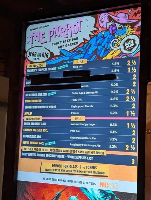 Frankie's tropical delight 5.8%, Rabauw Craft Beer, Netherlands