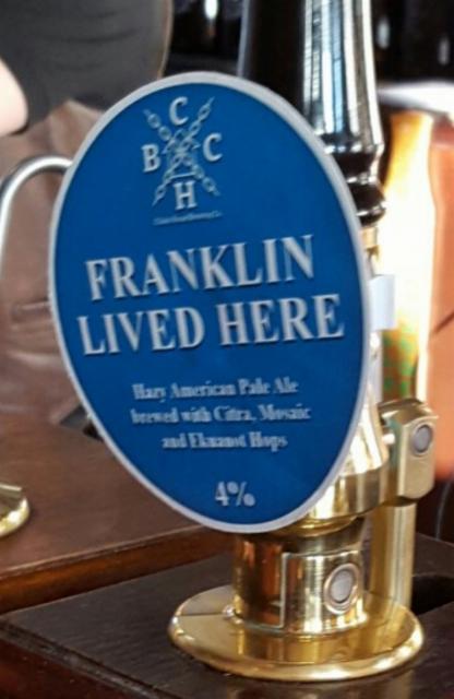 Franklin Lived Here 4.0%, Chain House Brewing Company Limited, England