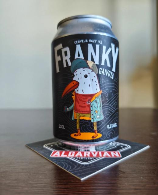 franky gaivota 6.5%, Algarvian brewing company, Portugal