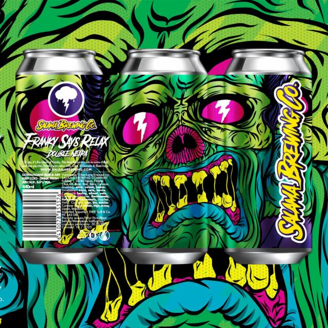 Franky Says Relax 8.0%, Salama Brewing Company, Finland