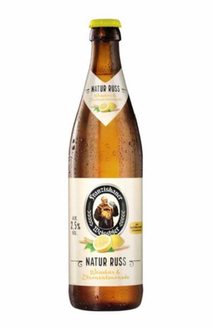 Franziskaner Natur Russ 2.5%, Spaten-Franziskaner-Löwenbräu Gruppe (AB InBev), Germany