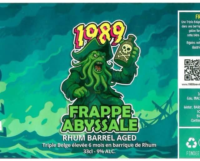 Frappe Abyssale 9.0%, 1989 Brewing, France