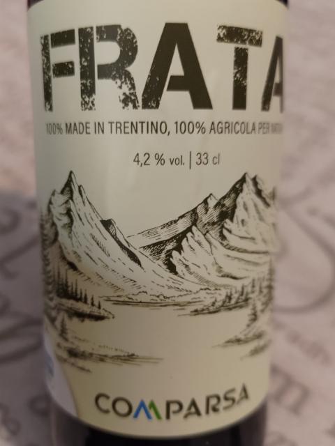 Frata - Birra artigianale della Madonna 4.2%, Birrificio Comparsa & C. s.a.s., Italy