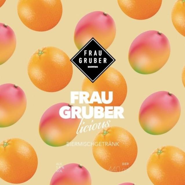 FrauGruberlicious Mango/Orange 5.8%, FrauGruber Brewing, Germany