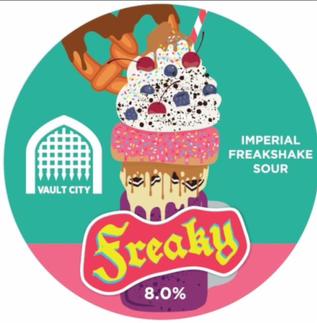 Freaky 8.0%, Vault City Brewing, Scotland