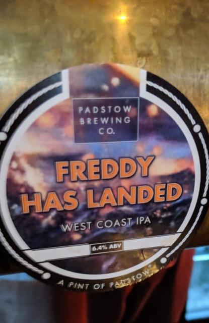 Freddy Has Landed 6.4%, Padstow Brewing, England