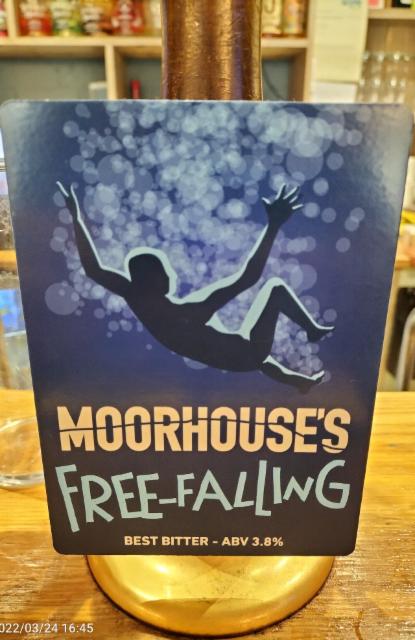 FREE-FALLING 3.8%, Moorhouse's Brewery, England