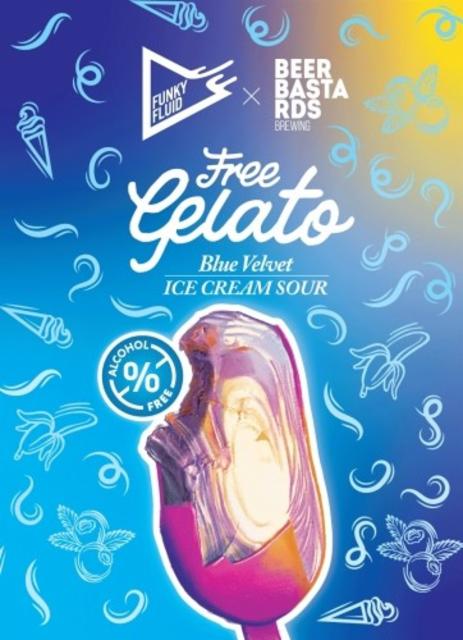 Free Gelato: Blue Velvet 0.5%, Funky Fluid, Poland