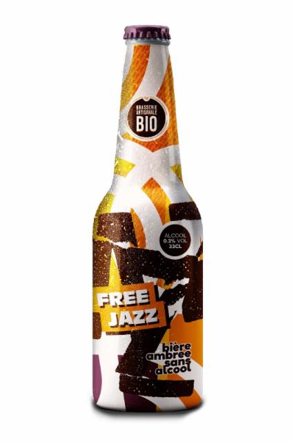 Free Jazz Ambrée Sans Alcool 0.0%, Kiss'Wing, France