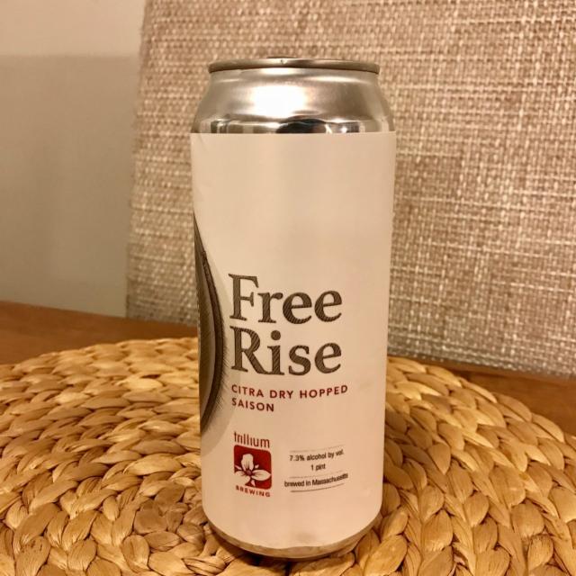 Free Rise Citra Dry Hopped 7.3%, Trillium Brewing Company, United States