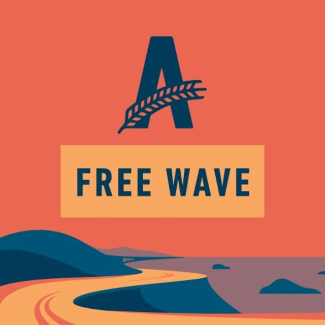 Free Wave Hazy IPA 0.5%, Athletic Brewing Company, United States