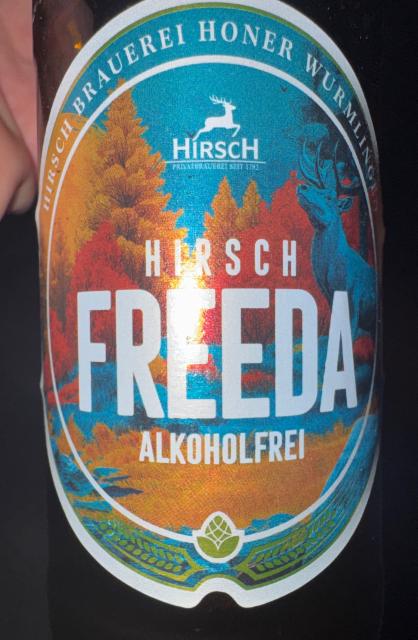 Freeda 0.5%, Hirsch-Brauerei Honer, Germany