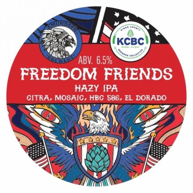 Freedom Friends - KCBC 6.5%, Amundsen Bryggeri, Norway